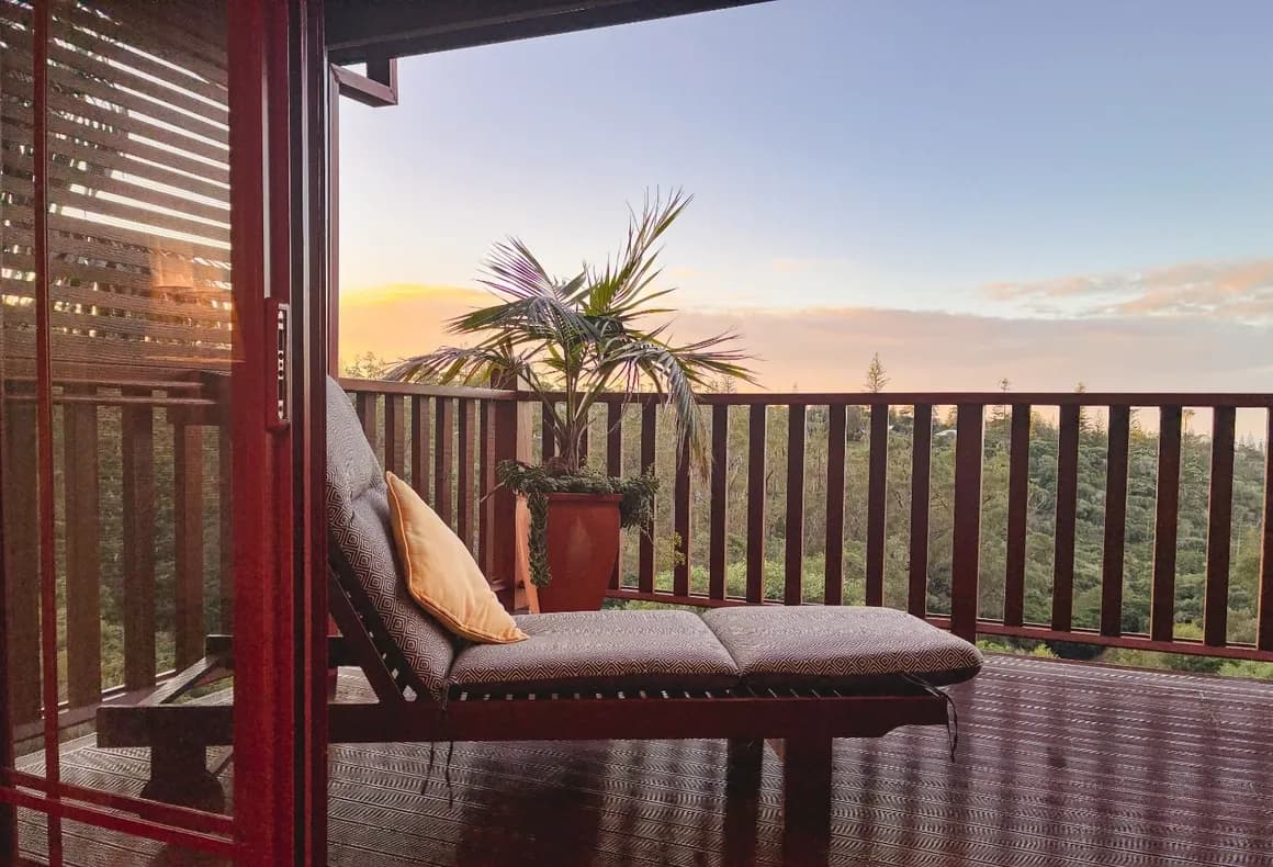 Outdoor seating area